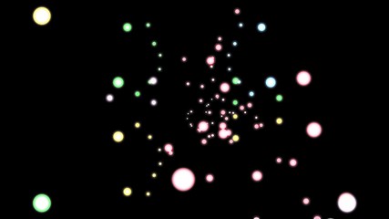 Fototapeta na wymiar abstract glowing colored flying circles background animation new quality holiday universal motion dynamic animated background colorful joyful music nice 4k video footage