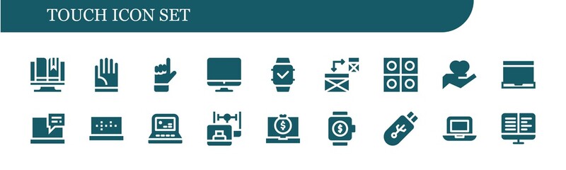touch icon set