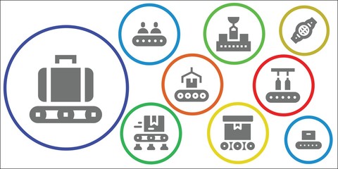 assembly icon set