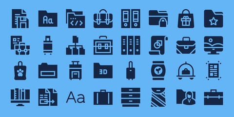 portfolio icon set