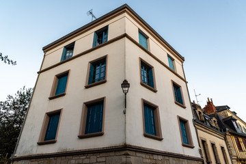 Obraz premium Cityscape of the old town of Quimper in Brittany