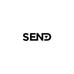 Send Logo Design Template Icon