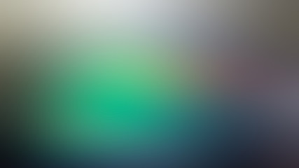 Abstract blurred gradient background. Green, gray.