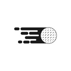Golf icon graphic design template vector illustration