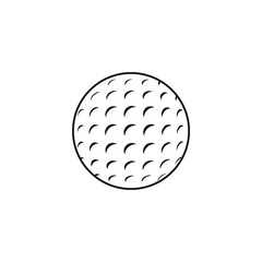Golf icon graphic design template vector illustration