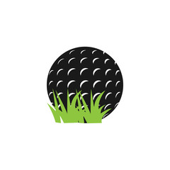 Golf icon graphic design template vector illustration