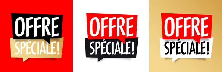 Offre spéciale !