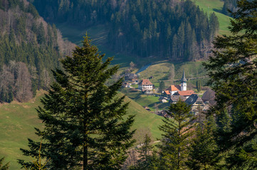 village of Trub in Emmental
