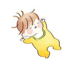寝ている赤ちゃん