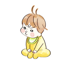 不機嫌な赤ちゃん