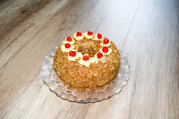 Frankfurter Kranz traditional German cake