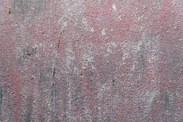 Texture of old reddish grey cement wall