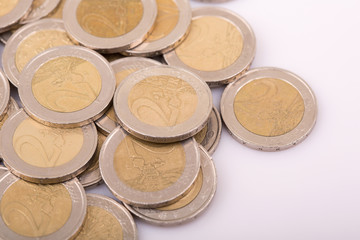 euro coins