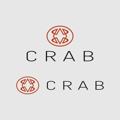 Crab Modern Logo Design Vector