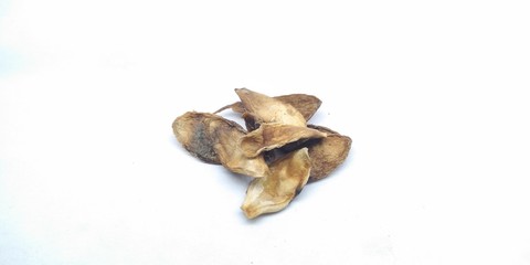 A picture of dry seed's on white background