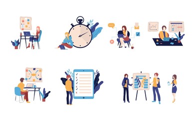 Set of scenes with efficient and effective