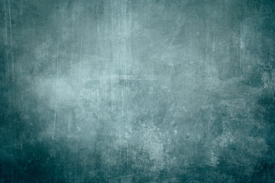 Blue grungy canvasbackground or texture