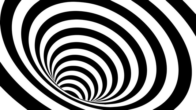optical illusion black hole