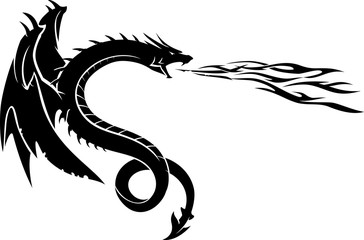 Dragon Breathe Fire Side View