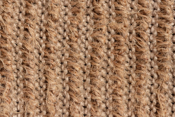 Loofah Washcloths with reinforcement with synthetic threads