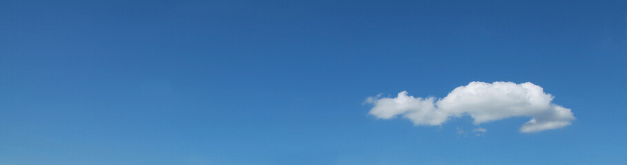 Fond panoramique nuage