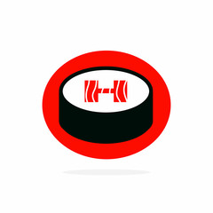 Vector Sushi Logo Letter H