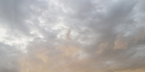 Obraz premium Rain could on the sky twilight in the evening background nature abstract