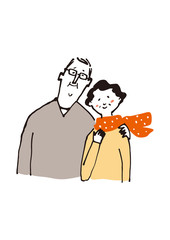 シニアカップル