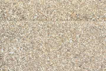 Pebble stone floor texture close up. Abstract background