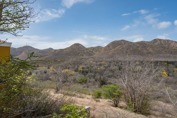 Old Landhouse building on the Caribbean island of Curacao