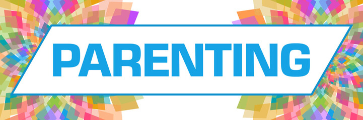 Parenting Colorful Circular Floral Left Right 