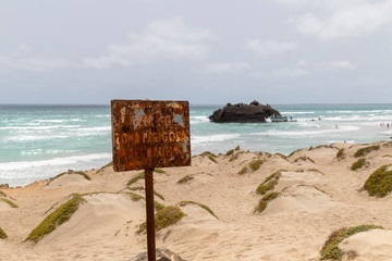 shipwrech in Boa Vista Cape Verde