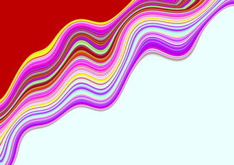 abstract background with lines, Colorful  wavy   Greeting  card background 