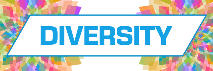 Diversity Colorful Circular Floral Left Right 