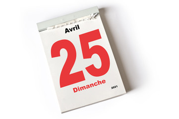 25. Avril 2021