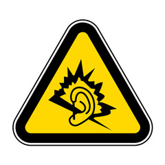 Noise Symbol Sign Isolate On White Background,Vector Illustration EPS.10