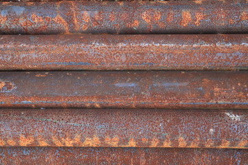 rusty corrugated metal background