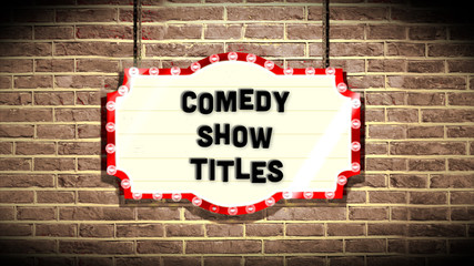 Comedy Titles