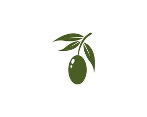 olive logo template vector design