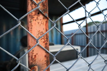 chain link fence