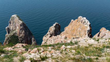 Eagle rock on Lake Baikal