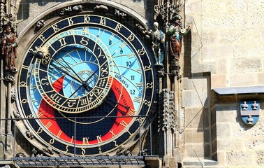 clock, prague, astronomical, time, medieval, architecture, old, czech, tower, astronomy, astrology, calendar, landmark, ancient, gothic, town, gold, dial, church, art, zodiac,