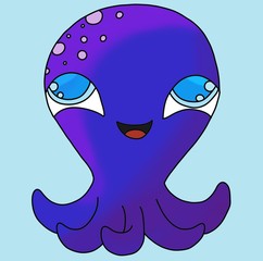 illustration of octopus