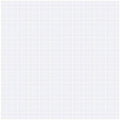 White background with blue points