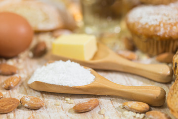 Bakery ingredients.