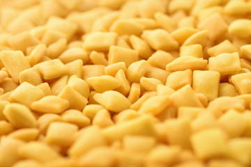 Mini mandels croutons