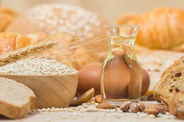 Ingredients for bakery products.