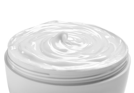  white cream container jar beauty moisturizer dairy milk