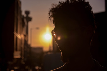 Silhouette homme Liverpool