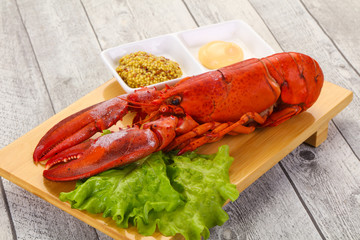 Luxury Lobster with sauce